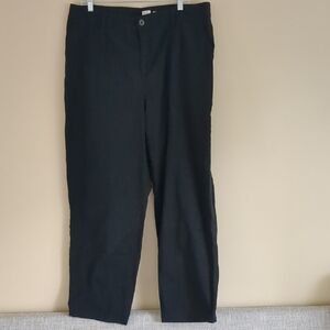 A New Day Size 17 Plain Black Pants Basic Minimalist Capsule Wardrobe